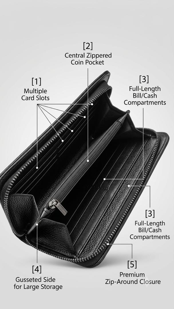 Men's Premium Leather Purse