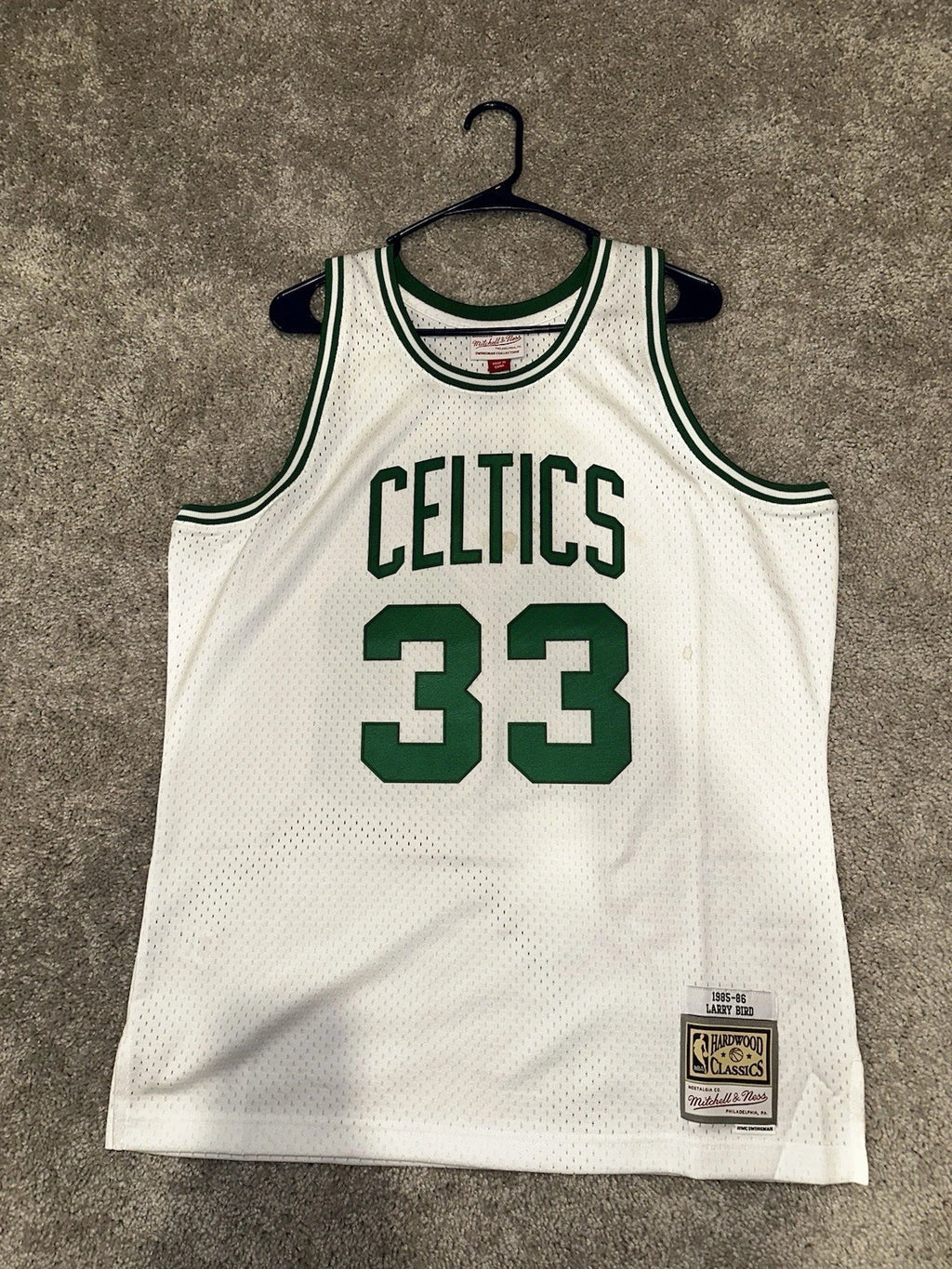 Mitchell & Ness Larry Bird Boston Celtics jersey